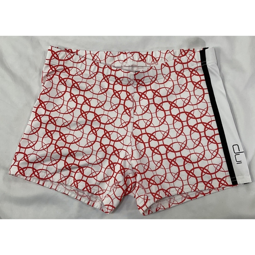 Inphorm Women's Tennis Ace Shorts Geometric Size S Compression Athletic 714